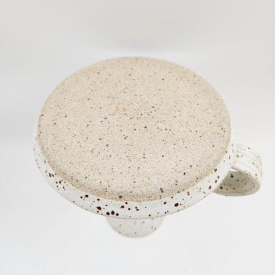 BEAUTIFUL POTTERY ART CANDLE HOLDER