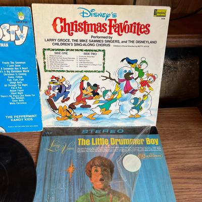 Vintage Children's Christmas records