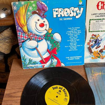 Vintage Children's Christmas records