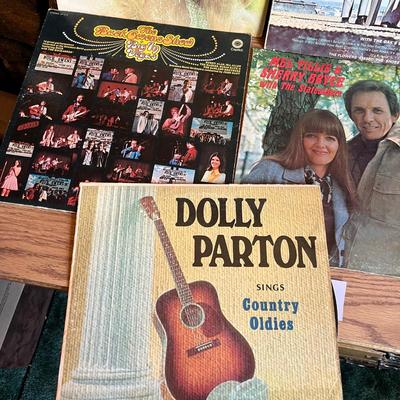 Lot of vintage country records