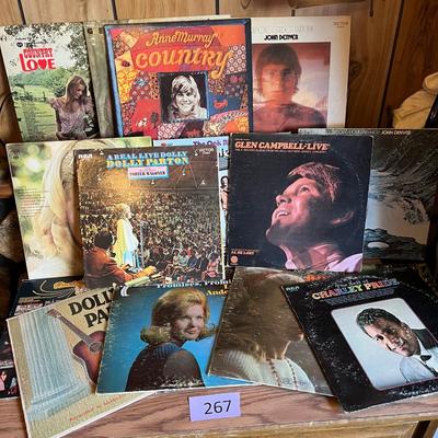 Lot of vintage country records