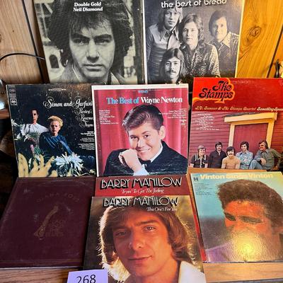 Lot of vintage records