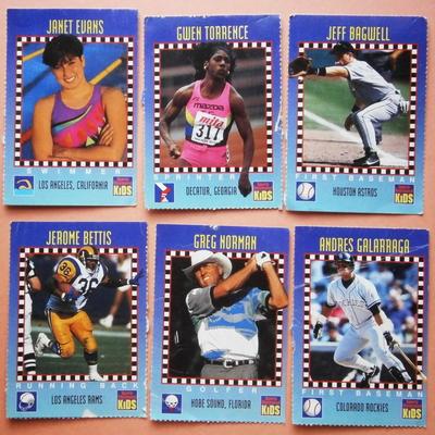 (6) Sports Illustrated for Kids Cards
