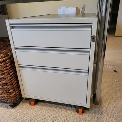 2 Small Office Storage Cabinets