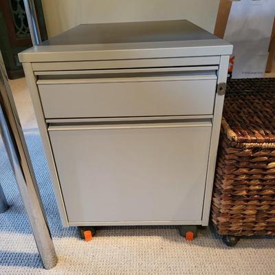2 Small Office Storage Cabinets