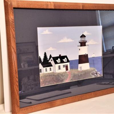 Lot #104 Cape Cod Themed framed Print