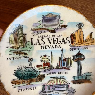 Vintage Las Vegas Plate