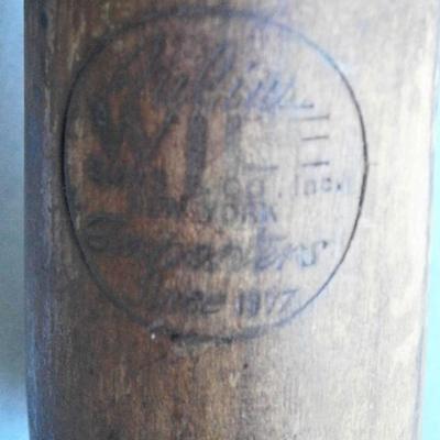Vintage Julius Wile Sons & Co. New York Advertising Wood Corkscrew