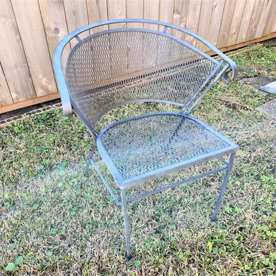 Lot #106  Vintage Metal Patio Chair