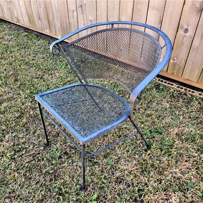 Lot #106  Vintage Metal Patio Chair