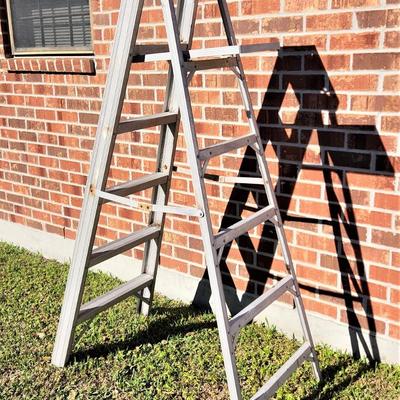 Lot #110  Standard 6' Aluminum Ladder