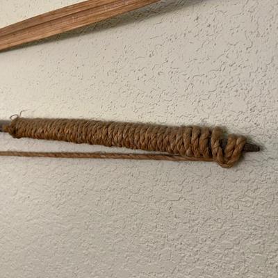 Large Lot of Tribal Spears Bow and Arrows