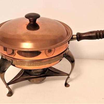 Lot #120  Vintage Copper Warmer