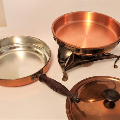 Lot #120  Vintage Copper Warmer