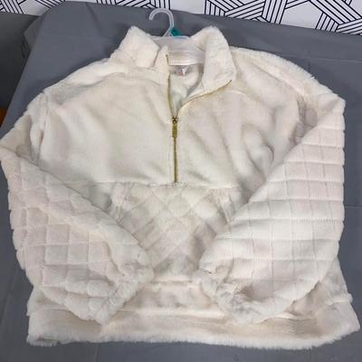 Soft Faux fur Pullover  Jacket Size XL (Runs small)