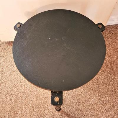 Lot #128  Funkly little MidCentury side Table