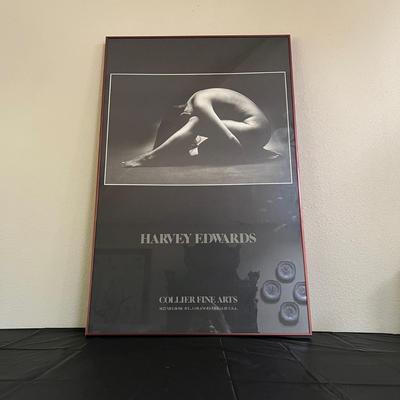 Harvery Edwards Nude Woman Fine Art Photography Poster Los Angeles