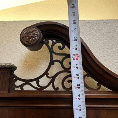 Century Furniture Wood Dresser and Wall Mirror
