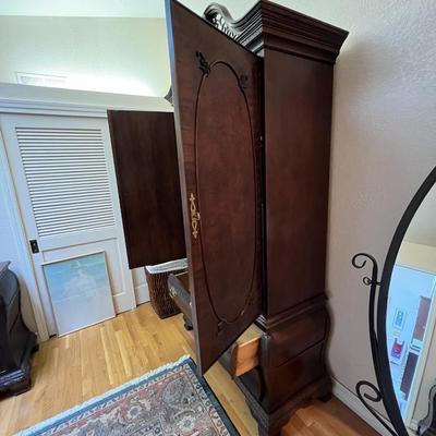 Beautiful Century Furniture Wood Armoire Dresser Cabinet
