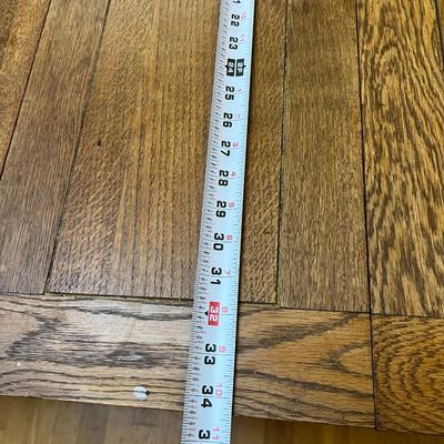 Antique Expandable Wood Dining or Kitchen Table