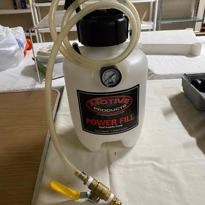 Motive Products fluid transfer pump.