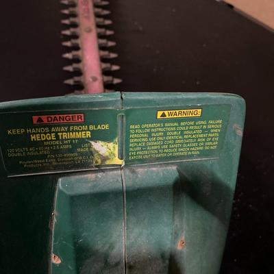 Weed Eater brand hedge trimmer