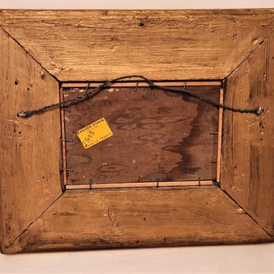 Lot #143  Absolutely Charming Oil on Board - 19th Century