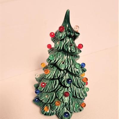 Lot #144  Small Vintage Ceramic Christmas Tree