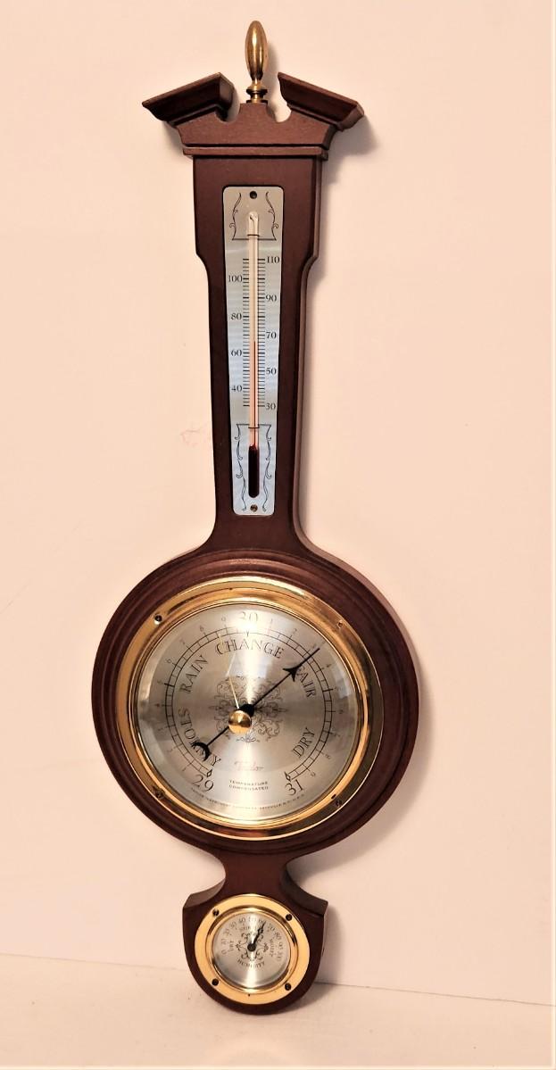 Lot 145 TAYLOR Barometer w/Mahogany Case
