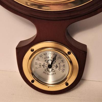 Lot #145  TAYLOR Barometer w/Mahogany Case