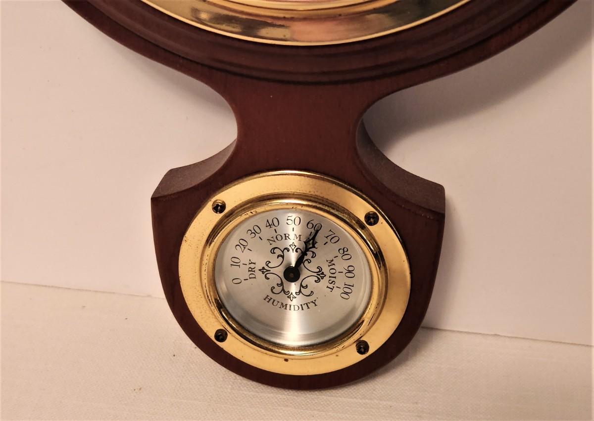 Lot 145 TAYLOR Barometer w/Mahogany Case