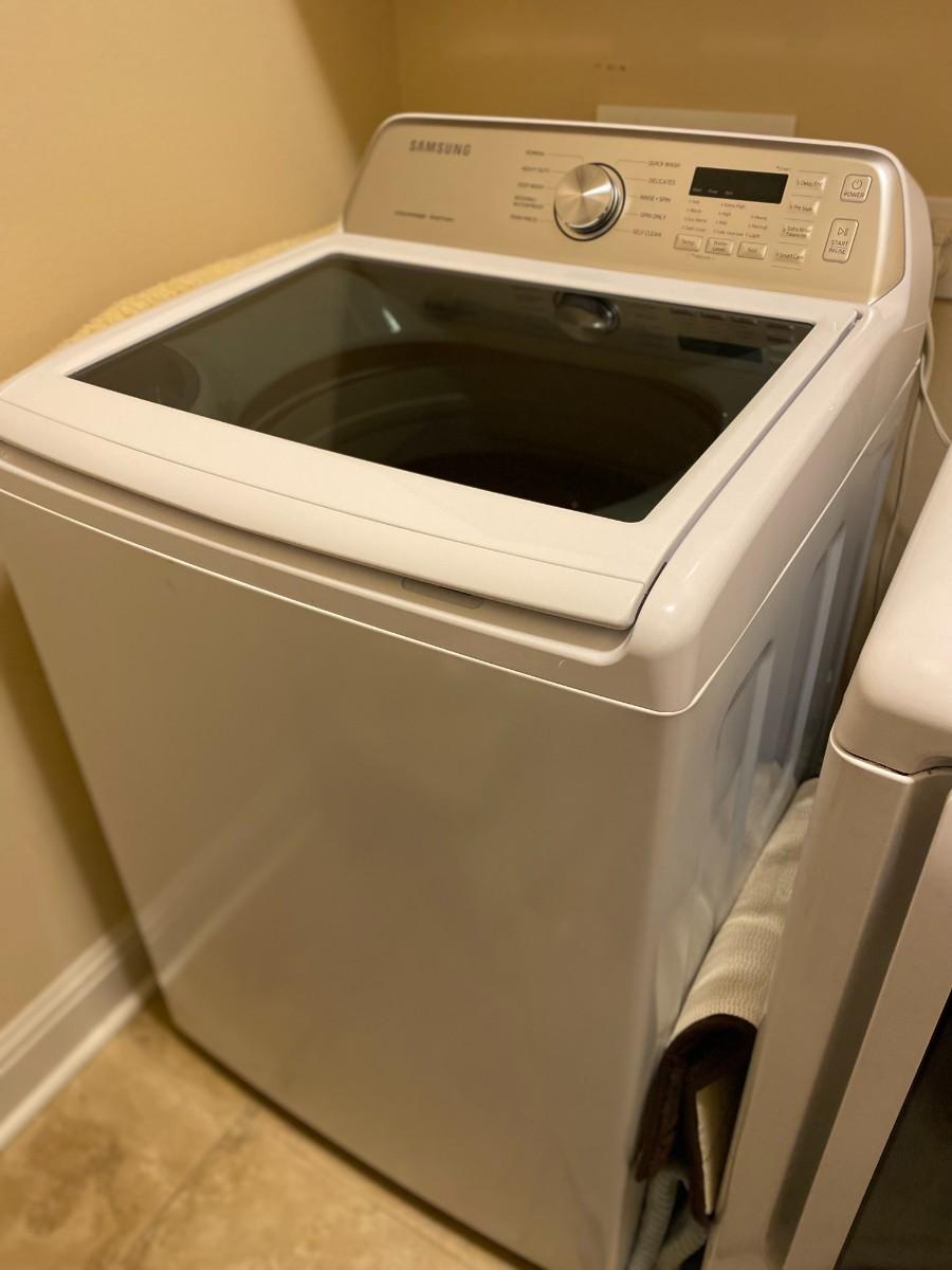 Samsung top load clothes washer