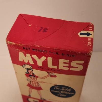 Lot #148  MYLES SALT - produced in New Orleans - unopened box