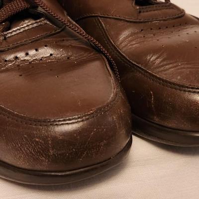 Lot #153  Gently Worn SAS Men's Shoes, Size 10, original receipt