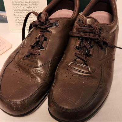 Lot #153  Gently Worn SAS Men's Shoes, Size 10, original receipt