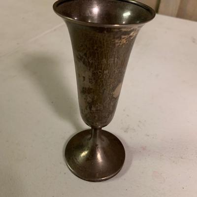 STERLING SILVER VASE