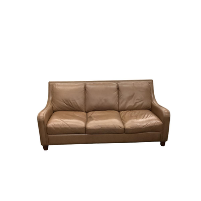 1485 Tan Leather Italia Sofa