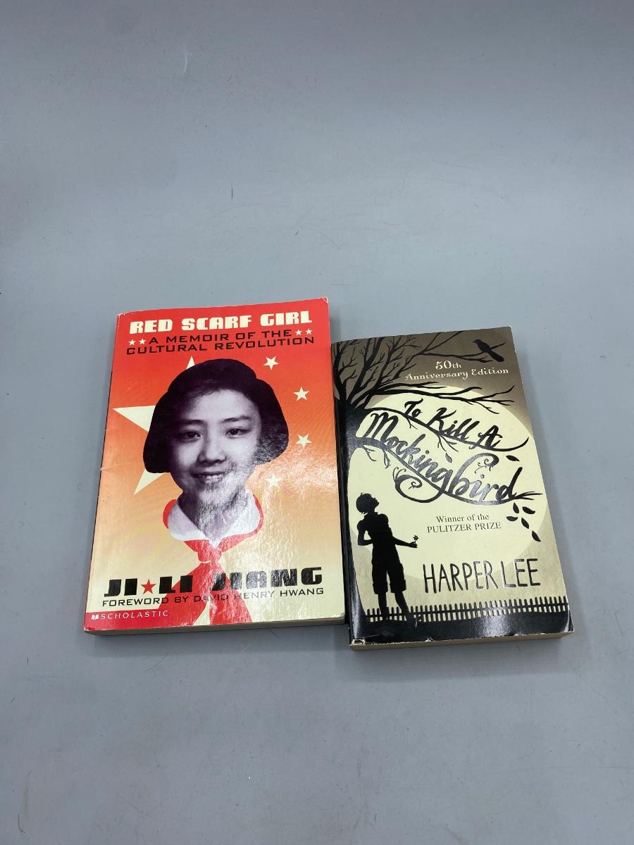 Paperback Pocket Books Red Scarf Girl & To Kill a Mockingbird