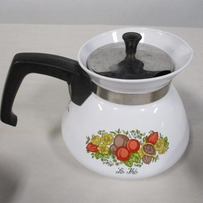 Corningware Coffee Pot and Baking Dishes