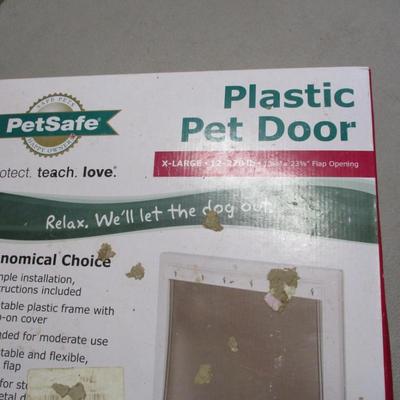 Extra Large Plastic Pet Door
