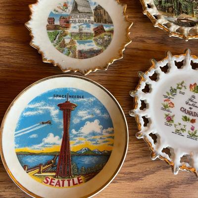 Lot of State Souviner plates