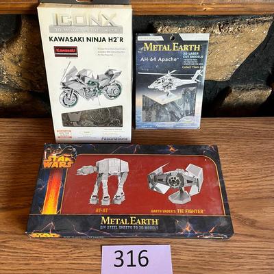 Metal Earth Model Kits