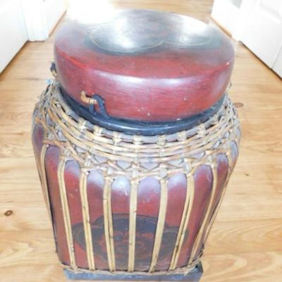 Turkish Wood Gathering Basket
