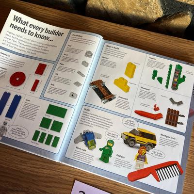 Lego book with Holigram cover
