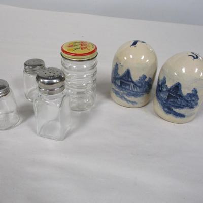 Collection Of Salt & Pepper Shakers