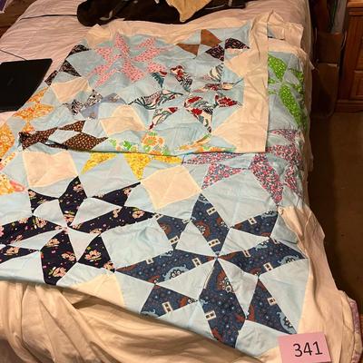 Starburst Quilt Top