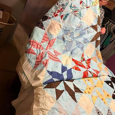 Starburst Quilt Top