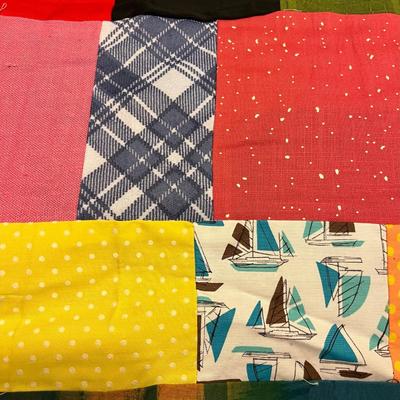 Vintage Patchwork Quilt Top
