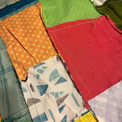 Vintage Patchwork Quilt Top