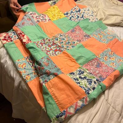 Vintage Block Quilt Top